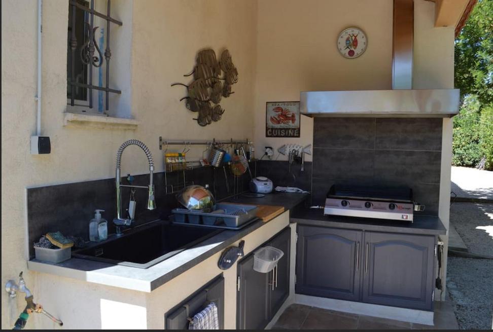 Chambrestudio Bord De Mer, Piscine Six-Fours-les-Plages Extérieur photo